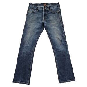 Rock & Republic Neil Jeans Men's 34x32 Straight Leg Flap Pocket Stretch EUC